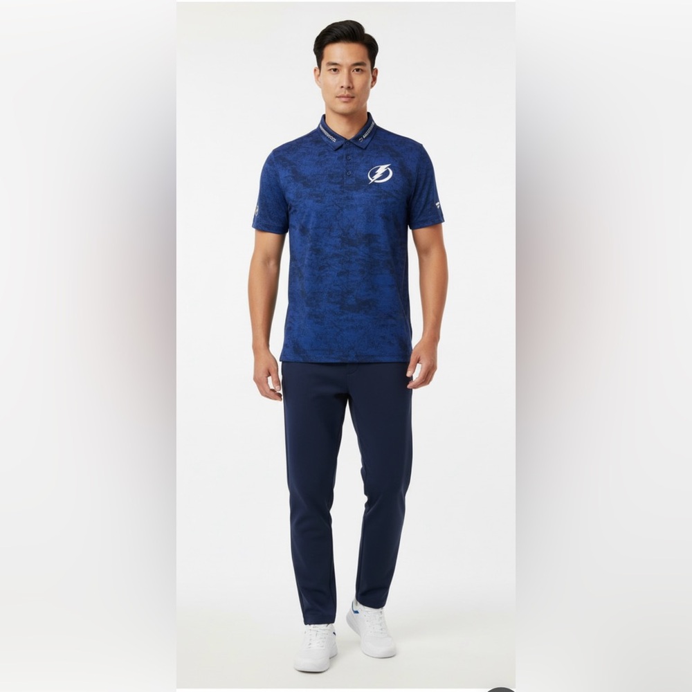 Tampa Bay Lightning NHL‎ Fanatics Blue Polo Shirt